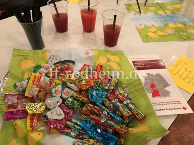Süßigkeiten und Cocktails